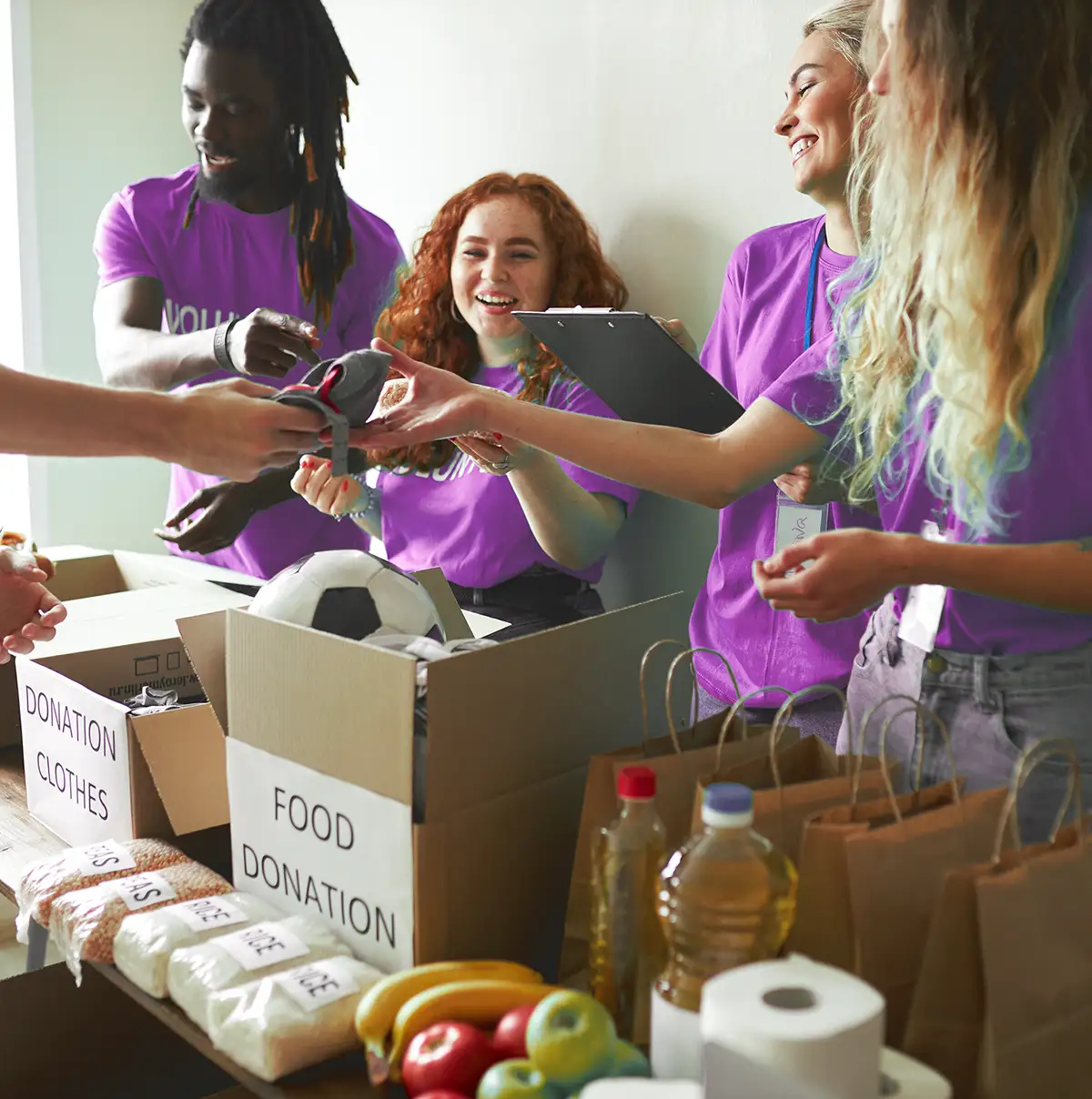 community service workiers