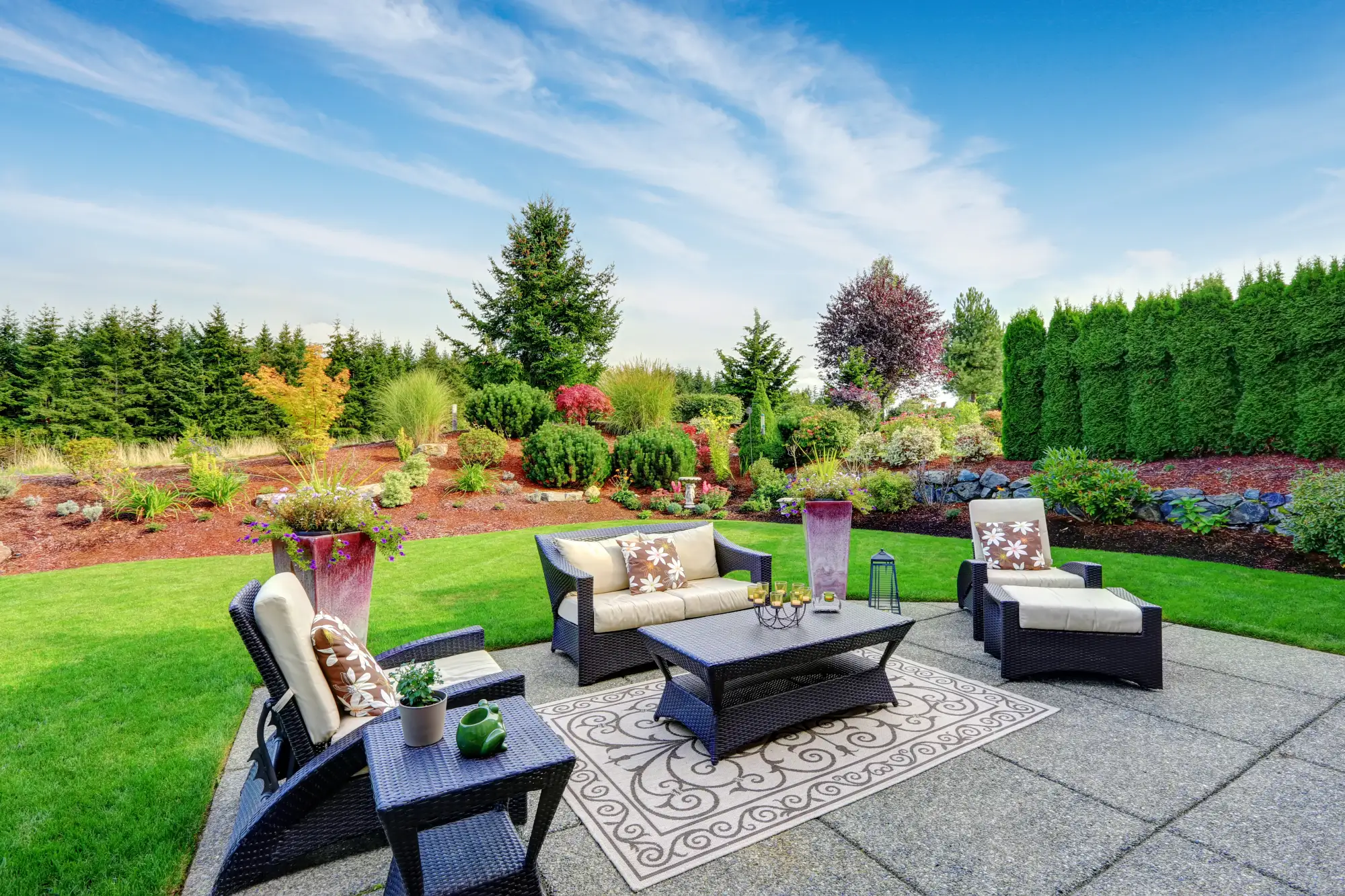 beautiful outdoor space