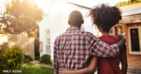 couple looking at homes