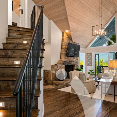 inside of a home - staircase
