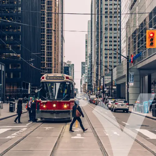 exploring the city